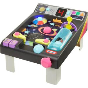 imageLittle Tikes Old School My First Pinball Activity Table Letters Numbers Planets Counting Sounds Learning Lights Retro Preschool Toy for Toddlers Girls Boys Ages 12 months 1  2 Years