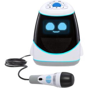 imageLittle Tikes Tobi 2 Interactive Karaoke Machine w Wireless Bluetooth Connection Microphone SingAlong and Free Play Modes Vocal Effects Pitch Correction Games Record amp Play Back Audio  Ages 6