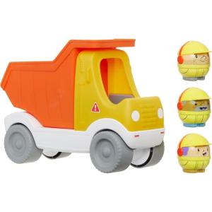 imageLittle Tikes Toddle Tots Haul Away Dump Truck Toddler Playset Push Along Dump Truck amp 3 Character Figures for Pretend Play Gift and Toy for Toddlers and Kids Girls Boys Ages 15 Years