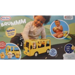imageLittle Tikes Baby Bum Bounce amp Sing Buster School Bus Musical Vehicle Playset 1150L x 1150W x 1550H
