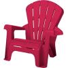 imageLittle Tikes Kids Garden Chair 4 Pack in Red Outdoor Toddler Activity Adirondack Chairs for Picnic Garden Patio Backyard amp Beach Outdoor Chair Set4 Pack