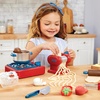 image:imageLittle Tikes Creative Chefs Italian Restaurant Kit with 33 Accessories Pretend Play Cooking Set for Boys Girls Ages 3