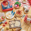 image:imageLittle Tikes Creative Chefs Italian Restaurant Kit with 33 Accessories Pretend Play Cooking Set for Boys Girls Ages 3