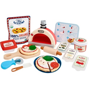 image:imageLittle Tikes Creative Chefs Pizza Kit with Special MakeIt Mix Play Sand 18 Accessories Realistic Pretend Play Chef Boys Girls Ages 3
