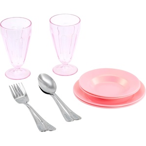 image:imageLittle Tikes Sweet Spaces Dishware Set Pink Play Kitchen Cookware Boys and Girls Ages 3 Years