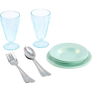 image:imageLittle Tikes Sweet Spaces Dishware Set Sea Foam Play Kitchen Cookware Boys and Girls Ages 3 Years