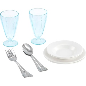 image:imageLittle Tikes Sweet Spaces Dishware Set White Play Kitchen Cookware Boys and Girls Ages 3 Years