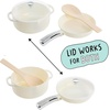 image:imageLittle Tikes Sweet Spaces Pots amp Pans Set White Play Kitchen Cookware for Boys and Girls Ages 3 Years