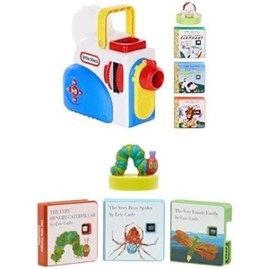 image:imageLittle Tikes Story Dream Machine Bundle Starter Set with The Poky Little Puppy  World of Eric Carle The Very Story Collection  Audio Play Nightlight amp Characters for Kids Ages 3