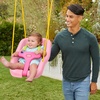 image:image2in1 Snug n Secure Swing  Red with White Bar Ages 9 Months to 4 YearsPink