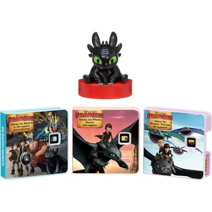 image:imagelittle tikes Story Dream Machine Story Collection  DreamWorks How to Train Your Dragon Toothless Collection  3 Storytime Books and 1 Audio Play Figure  for Toddlers and Children from 3 YearsHow to Train a Dragon Toothless