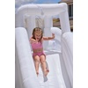 image:imageLittle Tikes Cloud Collection Slam n Curve Slide  White Outdoor Water Inflatable Boys and Girls Ages 510 Years