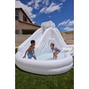 image:imageLittle Tikes Cloud Collection Slam n Curve Slide  White Outdoor Water Inflatable Boys and Girls Ages 510 Years