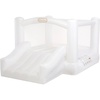 image:imageLittle Tikes Cloud Collection Jr Jump n Slide Bouncer  White Active Play Outdoor Bouncer Boys and Girls Ages 28 Years